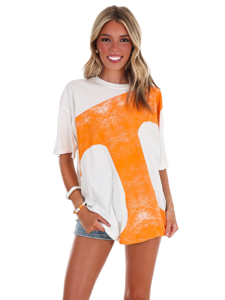 Tennessee Lawson Logo Oversized Tee