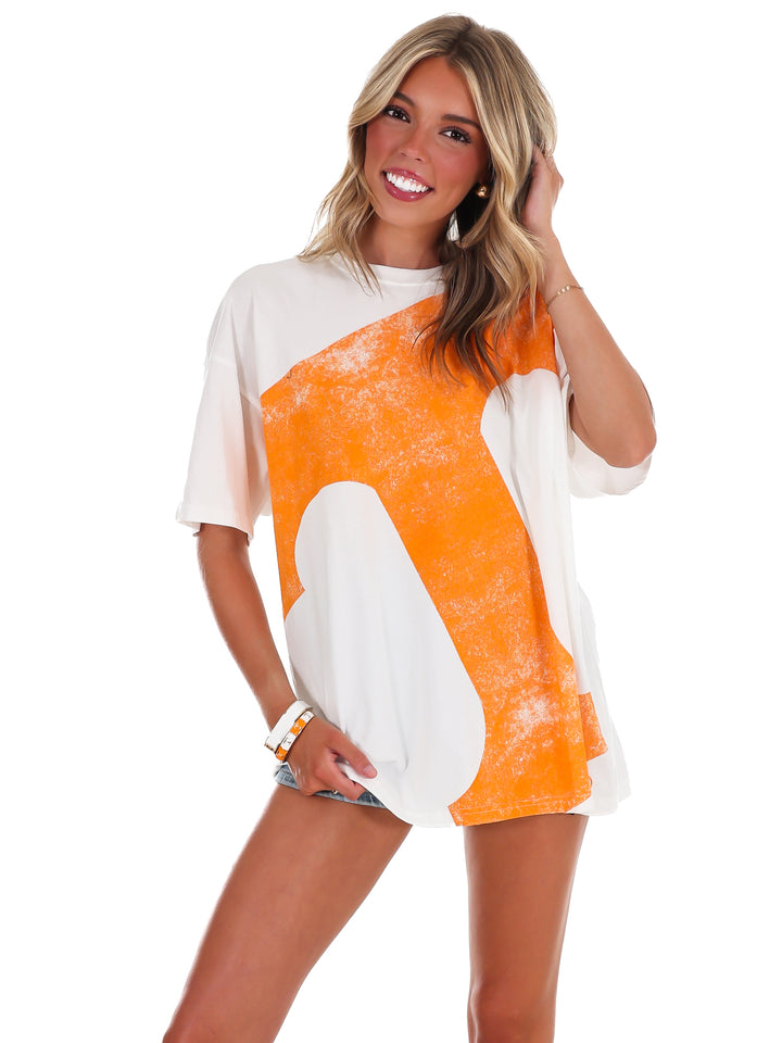 Tennessee Lawson Logo Oversized Tee