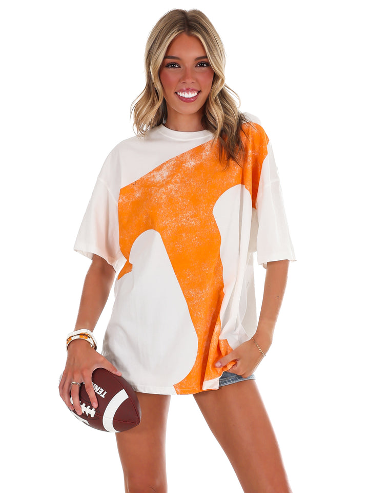 Tennessee Lawson Logo Oversized Tee