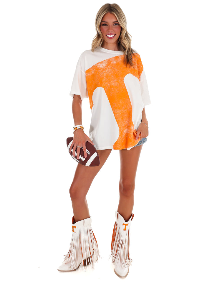 Tennessee Lawson Logo Oversized Tee
