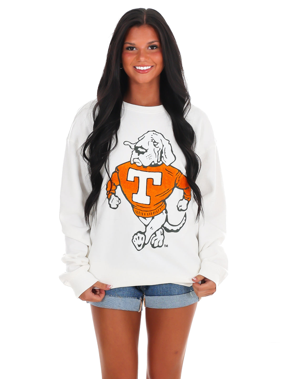 Tennessee Chenille Mascot Crewneck Sweatshirt