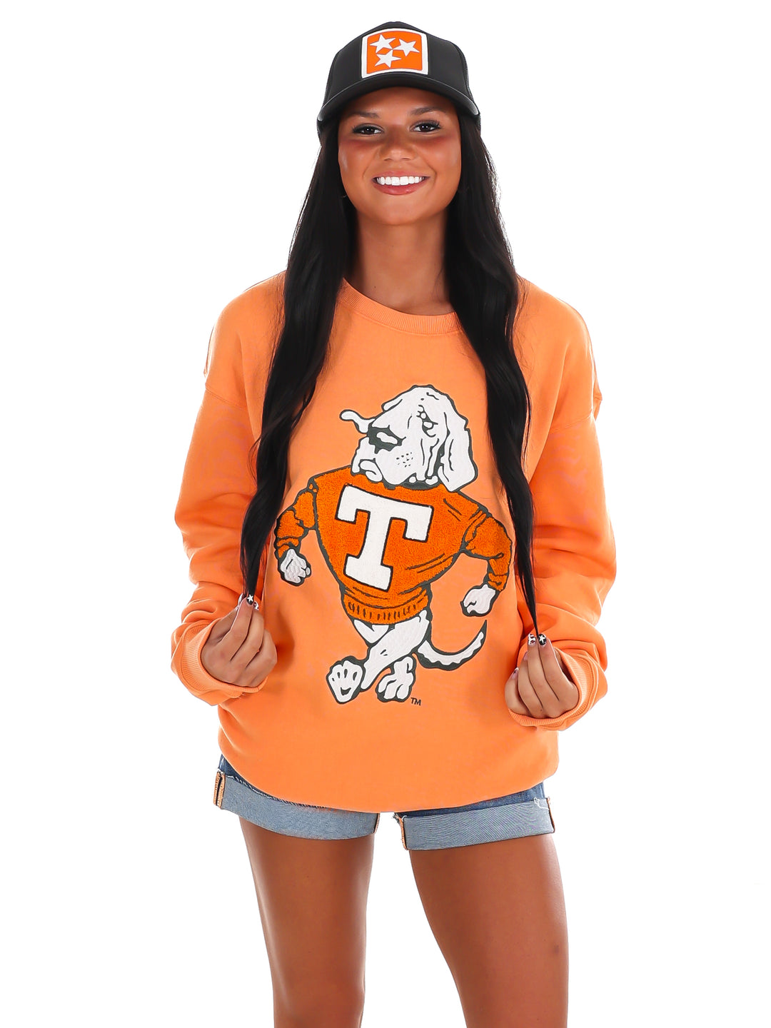 Tennessee Chenille Mascot Crewneck Sweatshirt