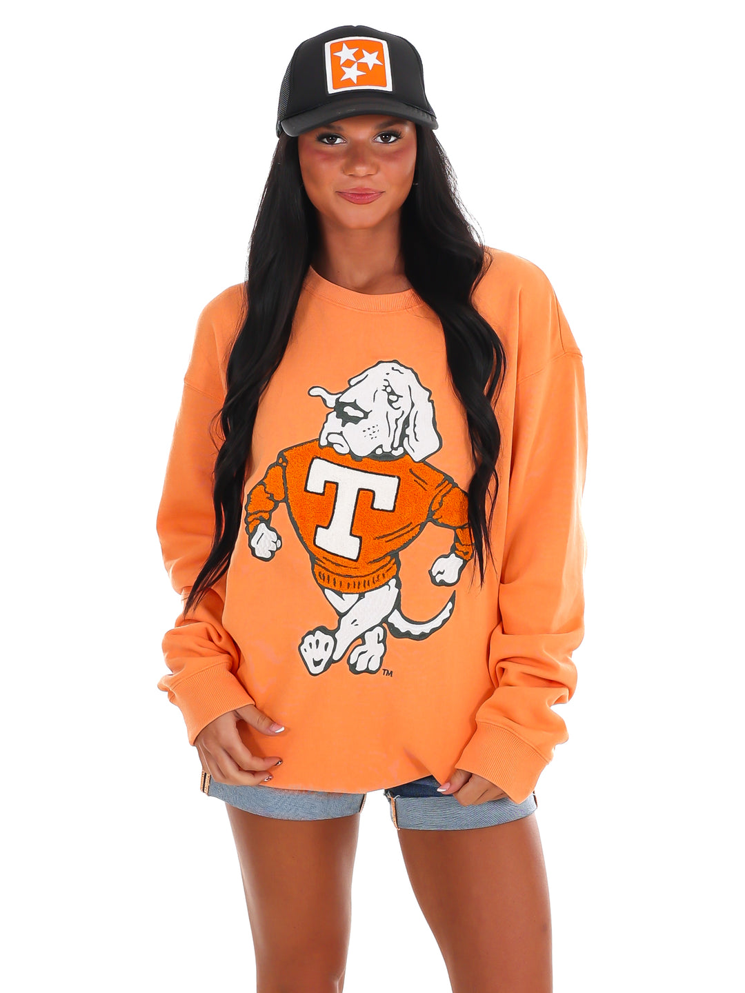 Tennessee Chenille Mascot Crewneck Sweatshirt