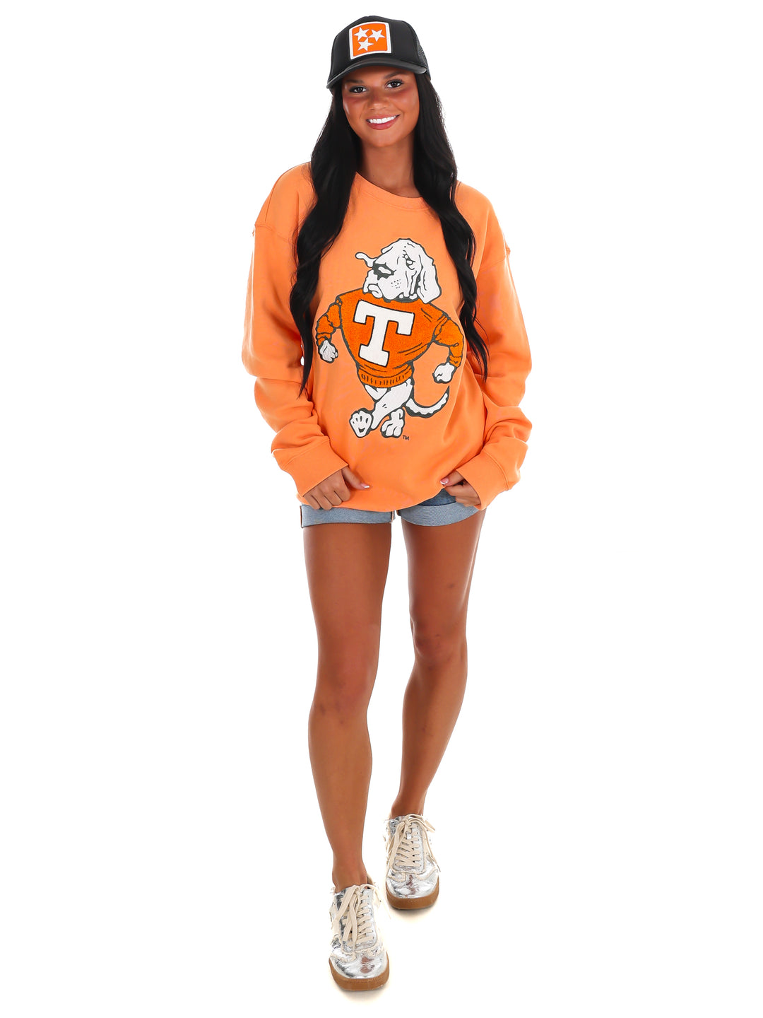 Tennessee Chenille Mascot Crewneck Sweatshirt