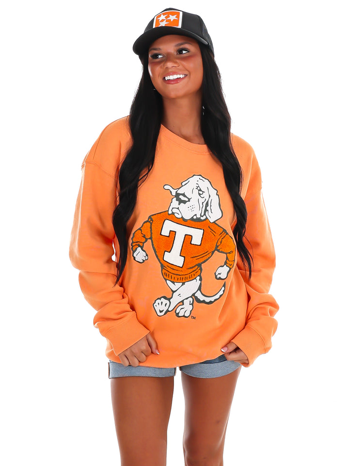 Tennessee Chenille Mascot Crewneck Sweatshirt