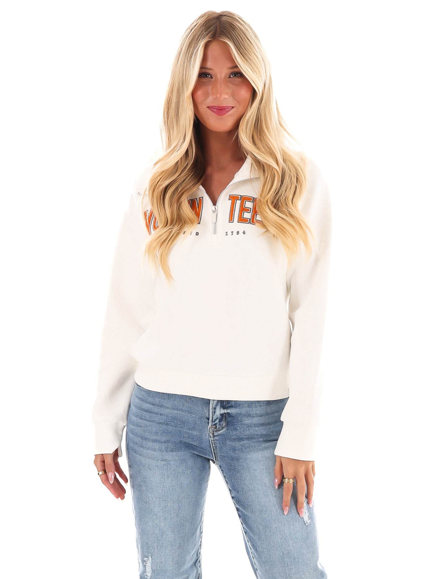 Tennessee Sears Split Quarter Zip Pullover