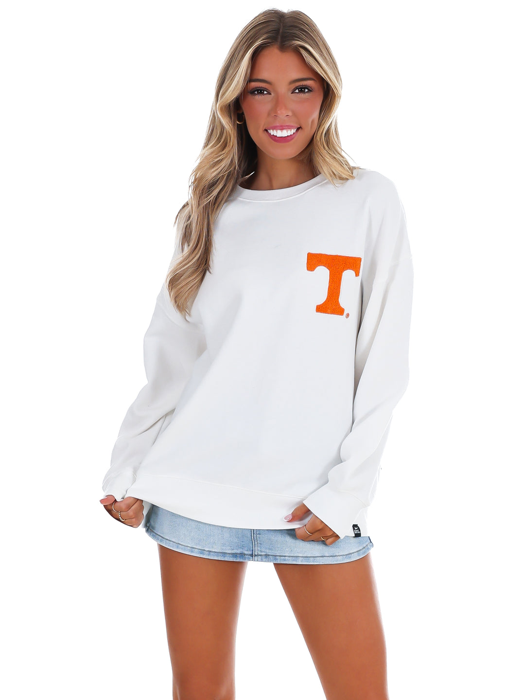 Tennessee Suave Suede Crewneck Sweatshirt