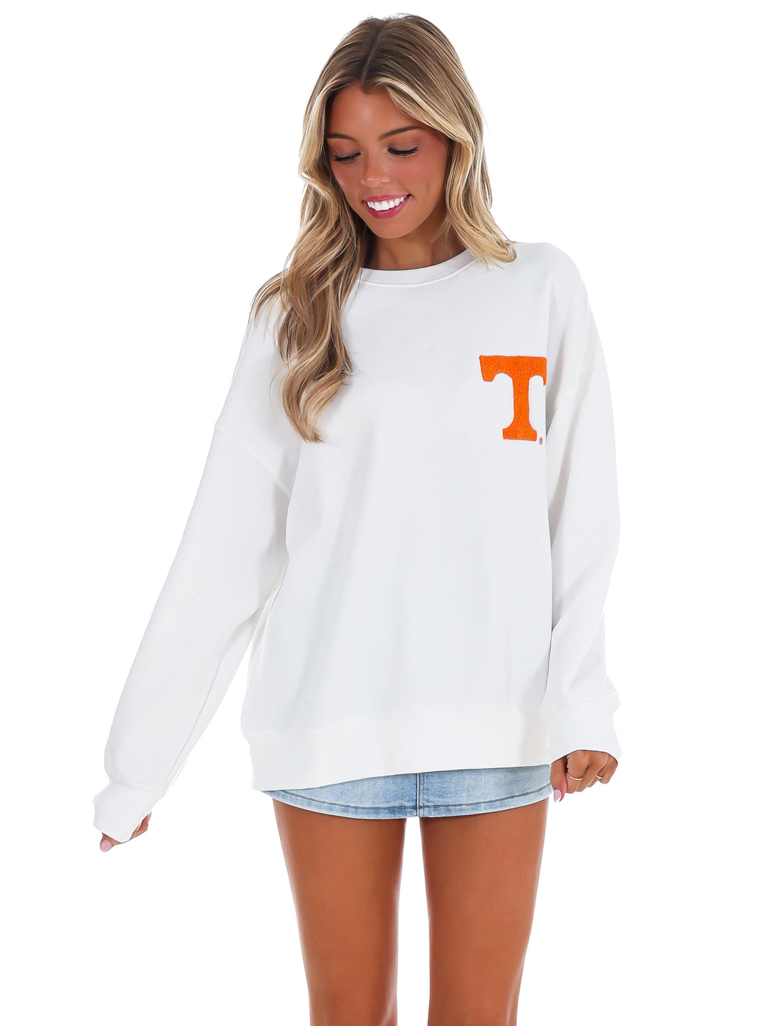 Tennessee Suave Suede Crewneck Sweatshirt