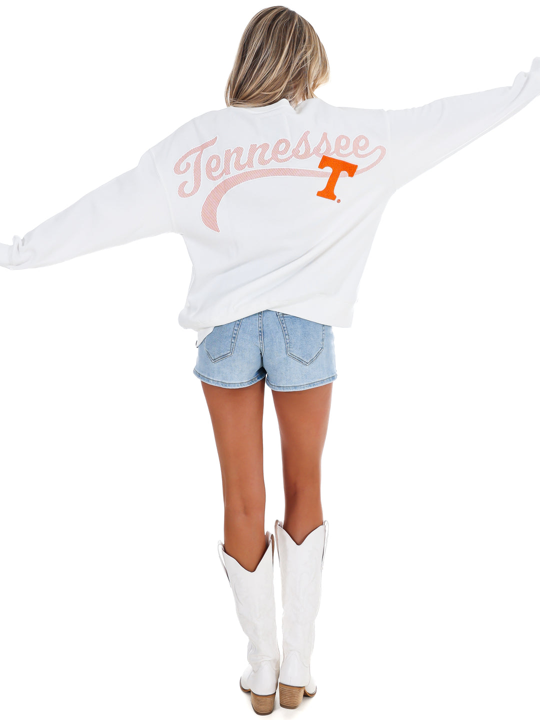 Tennessee Suave Suede Crewneck Sweatshirt