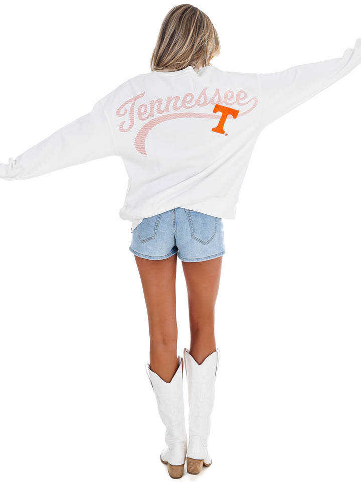 Tennessee Suave Suede Crewneck Sweatshirt