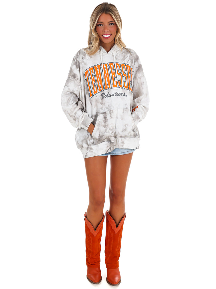 Tennessee White Camo Oversized Hoodie