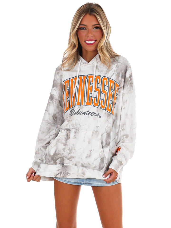 Tennessee White Camo Oversized Hoodie