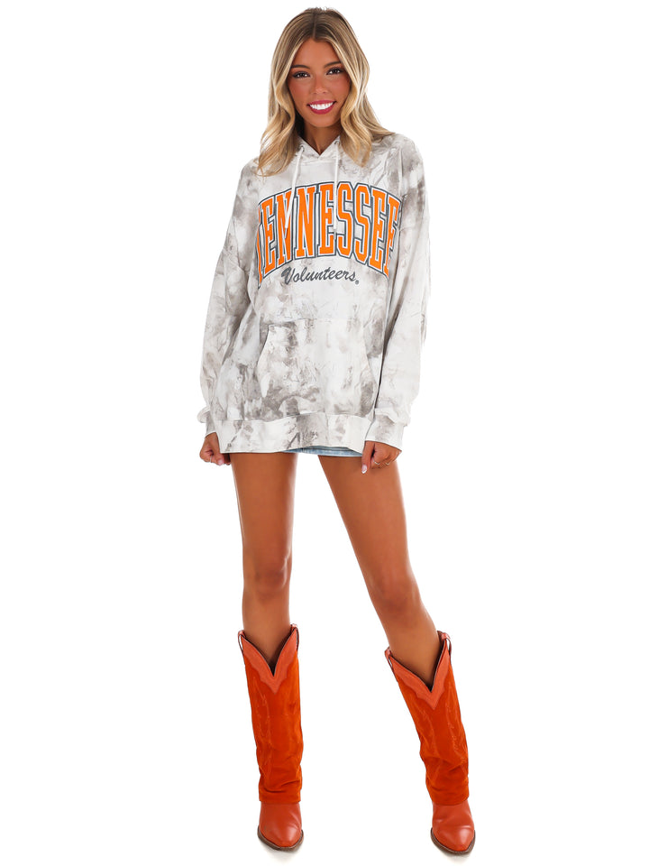 Tennessee White Camo Oversized Hoodie