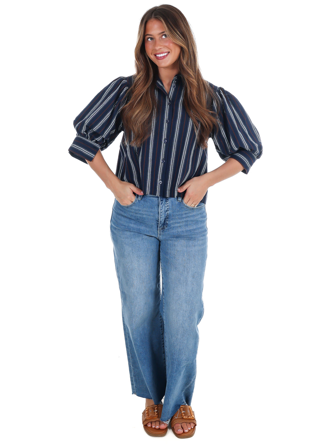 Cedar Hollow Stripe Top