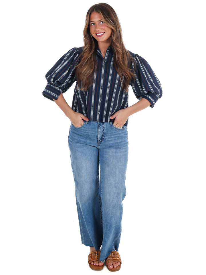 Cedar Hollow Stripe Top
