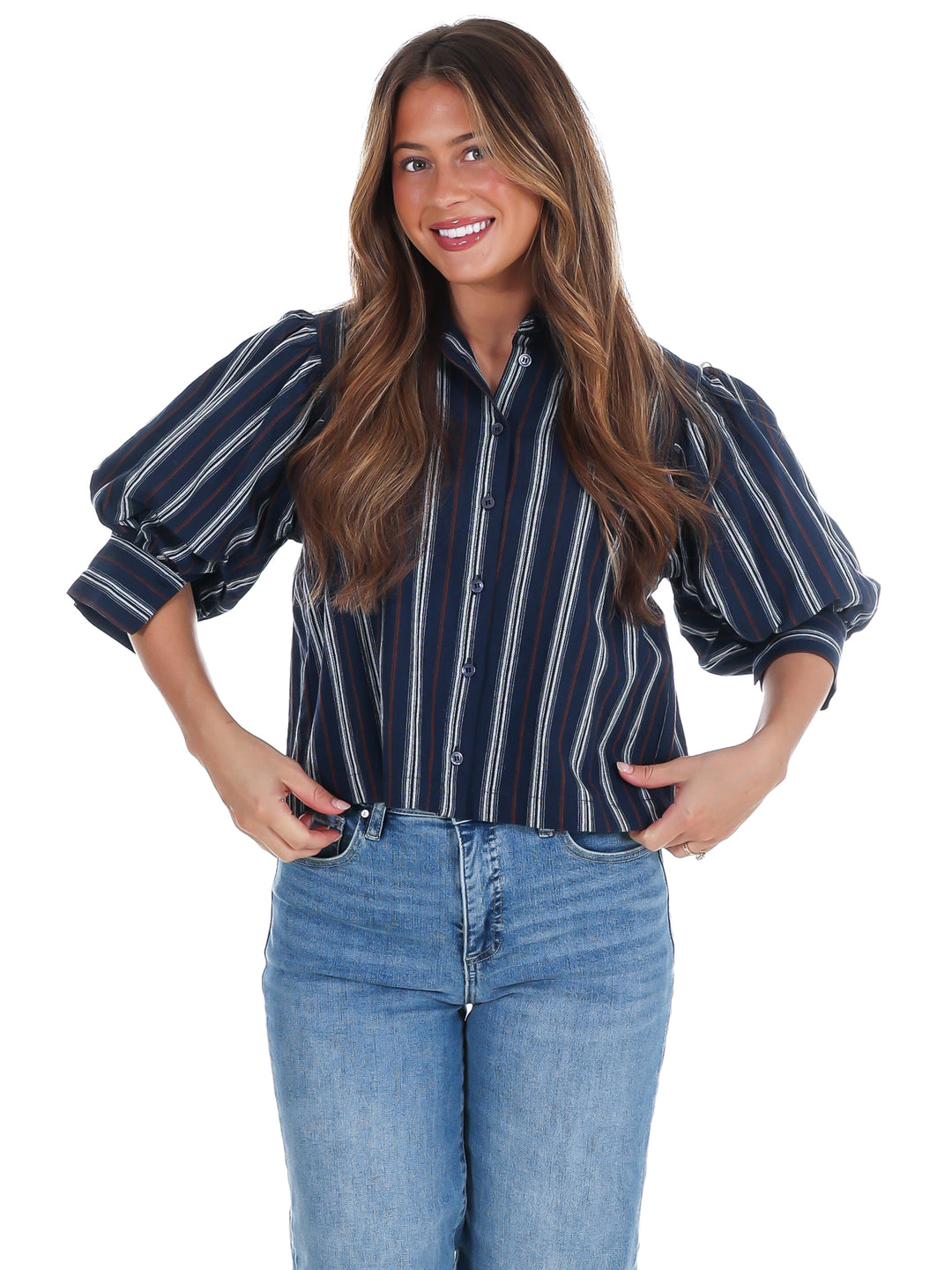 Cedar Hollow Stripe Top