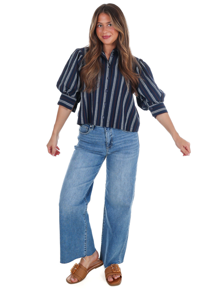 Cedar Hollow Stripe Top