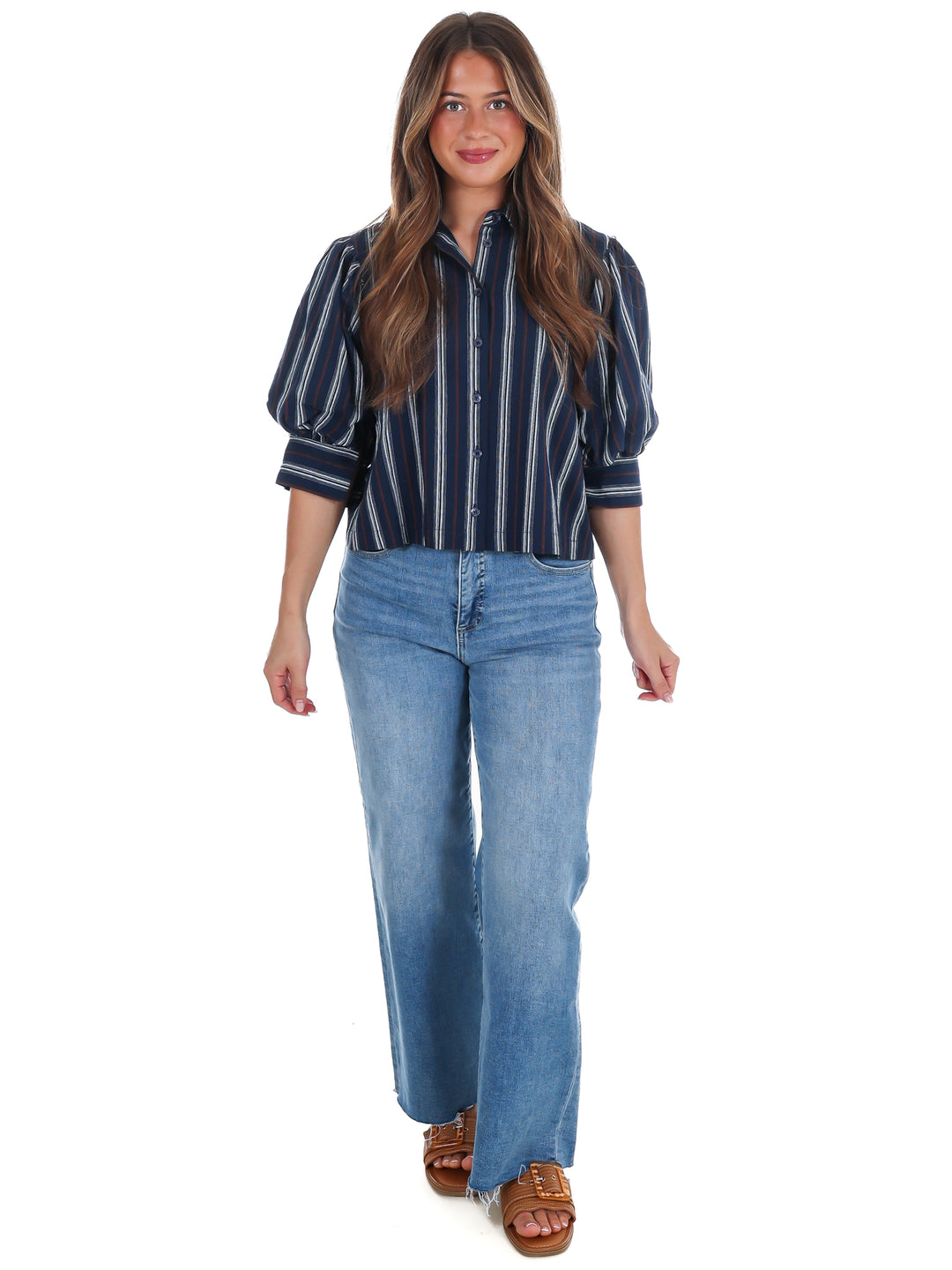Cedar Hollow Stripe Top