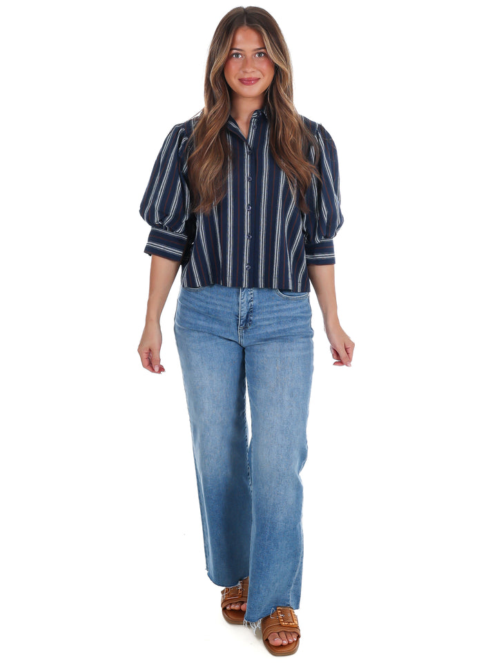 Cedar Hollow Stripe Top
