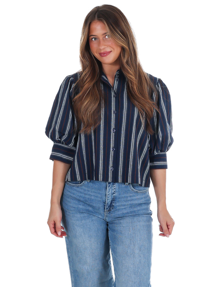 Cedar Hollow Stripe Top