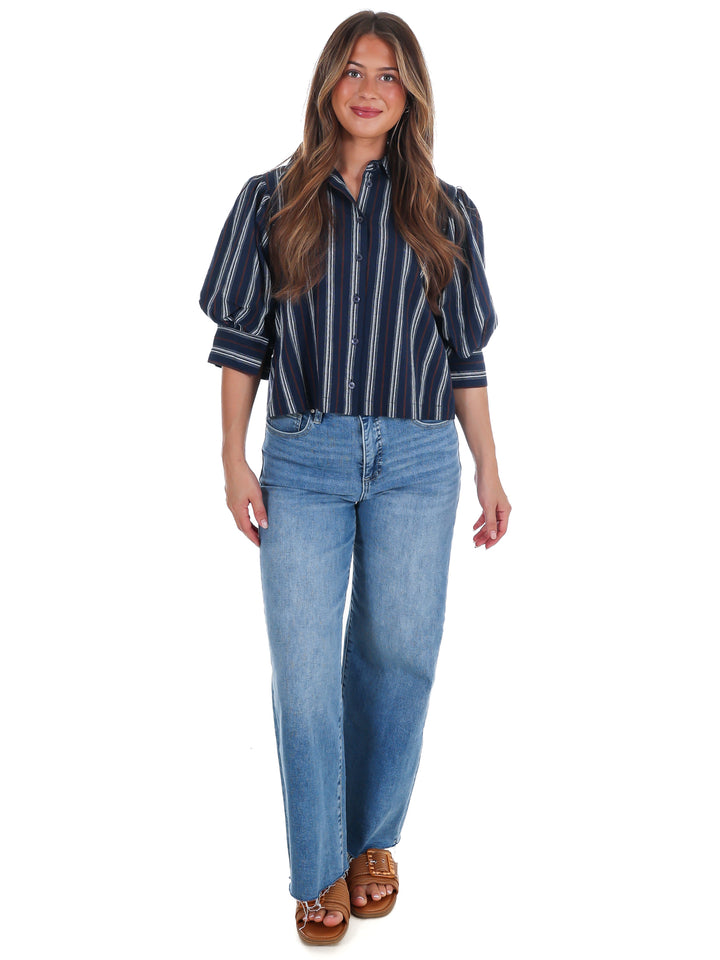 Cedar Hollow Stripe Top