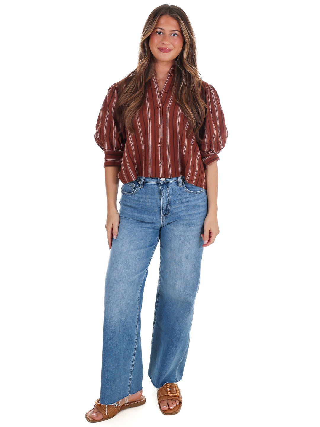 Cedar Hollow Stripe Top