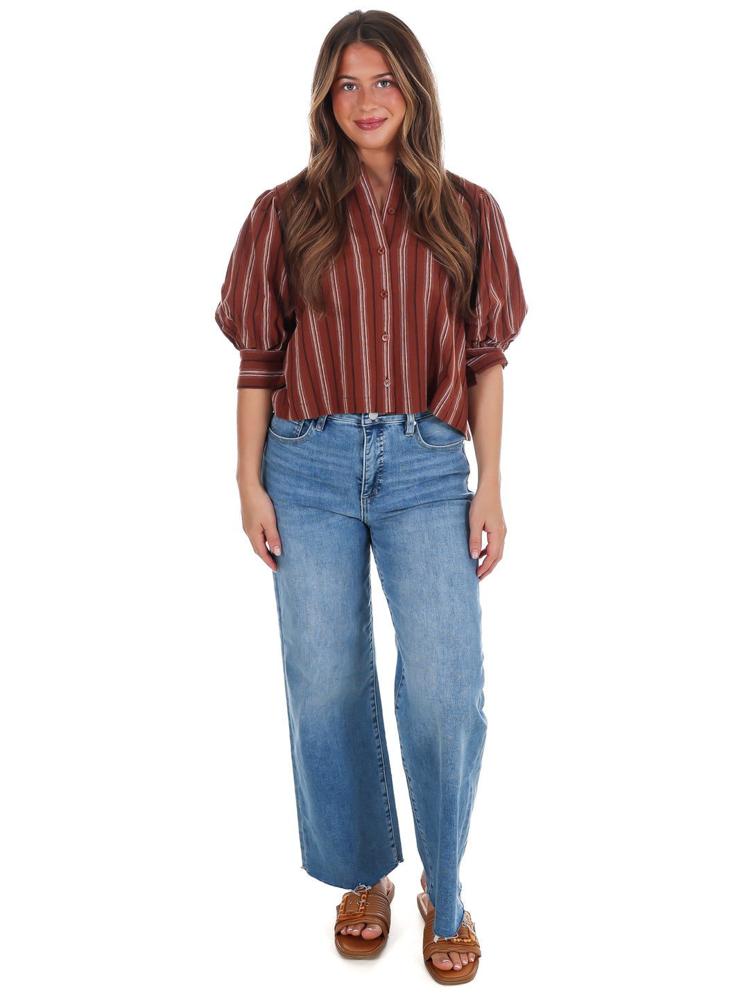 Cedar Hollow Stripe Top