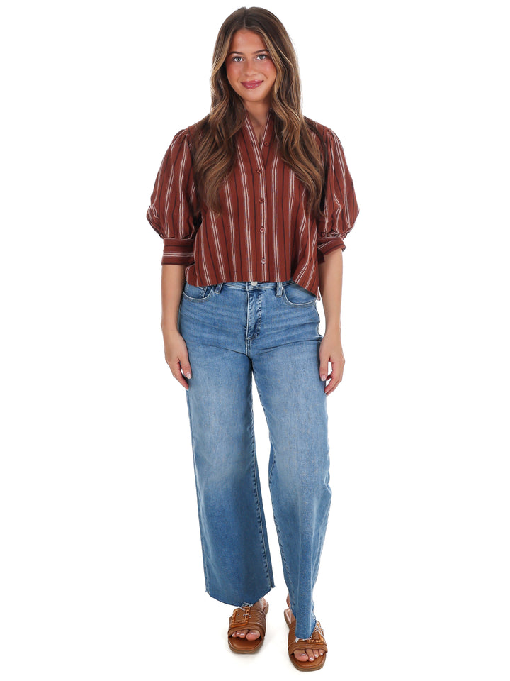 Cedar Hollow Stripe Top