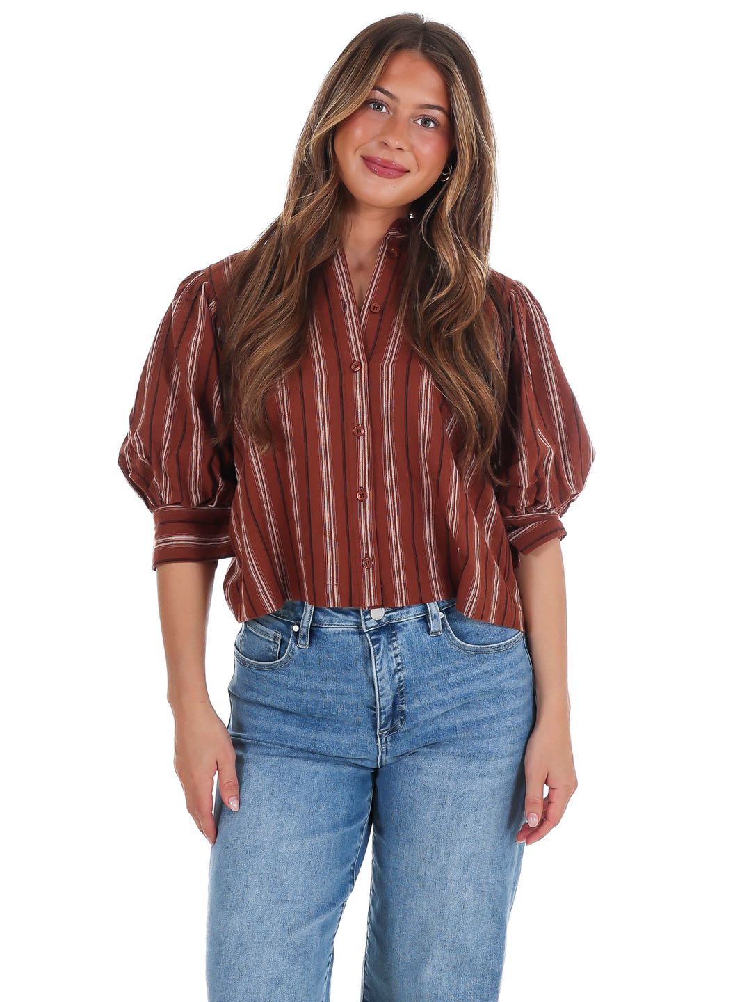 Cedar Hollow Stripe Top