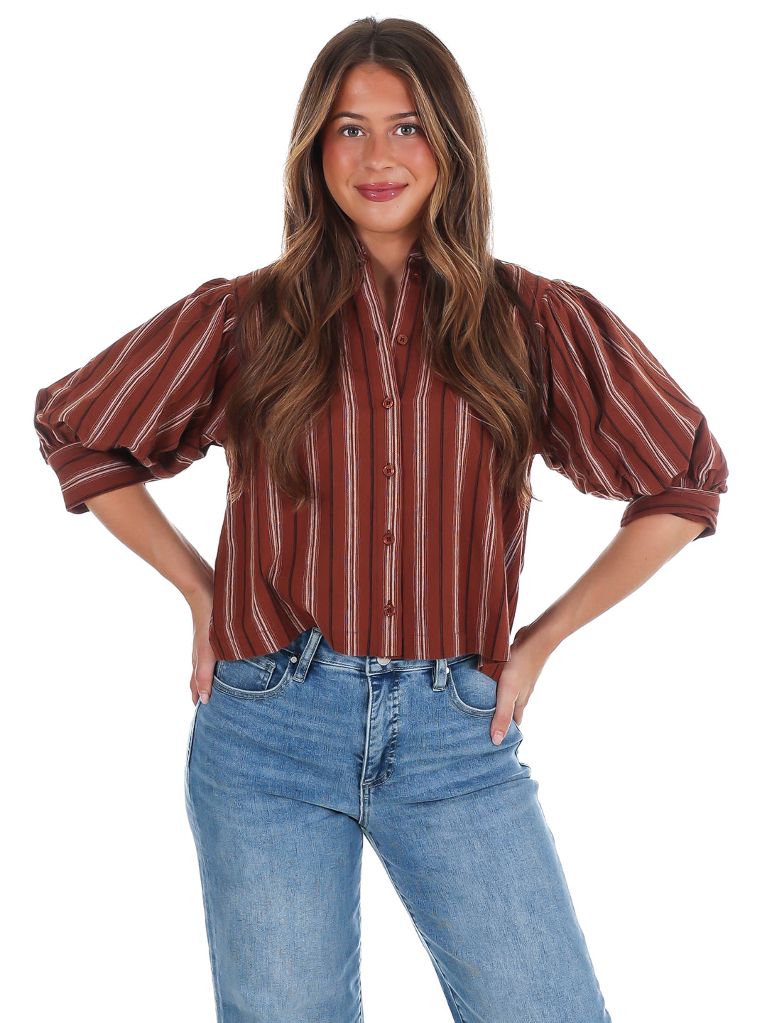 Cedar Hollow Stripe Top