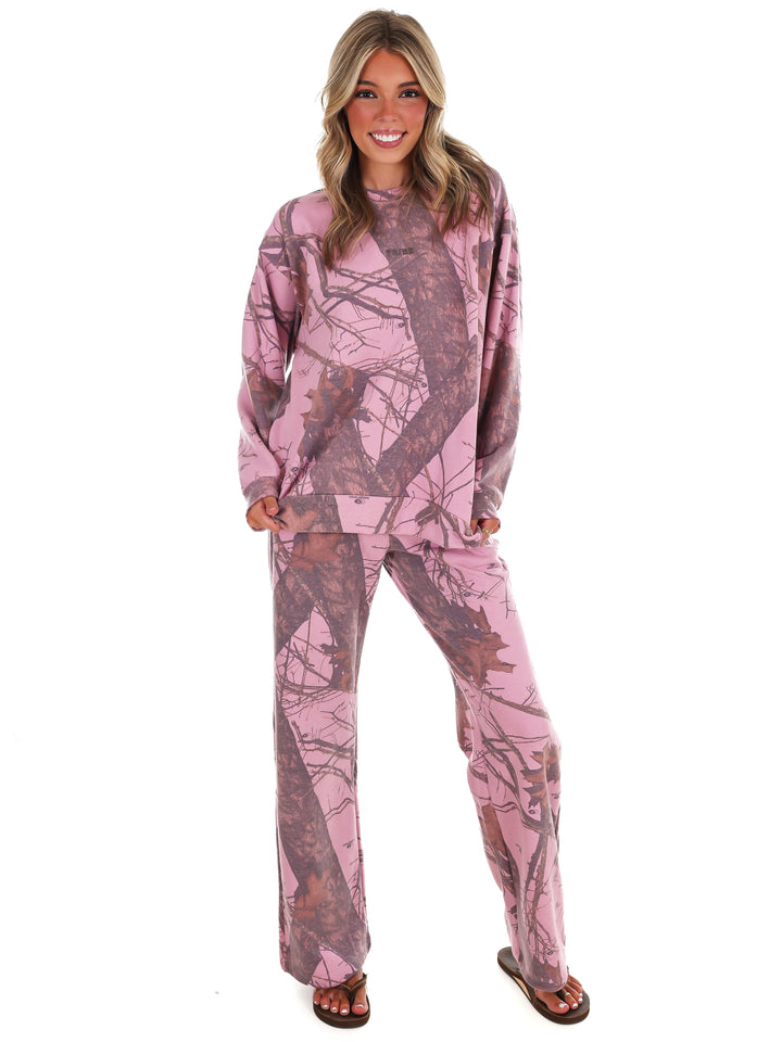 Tribe Kelley Butter Crew - Pink Break Up