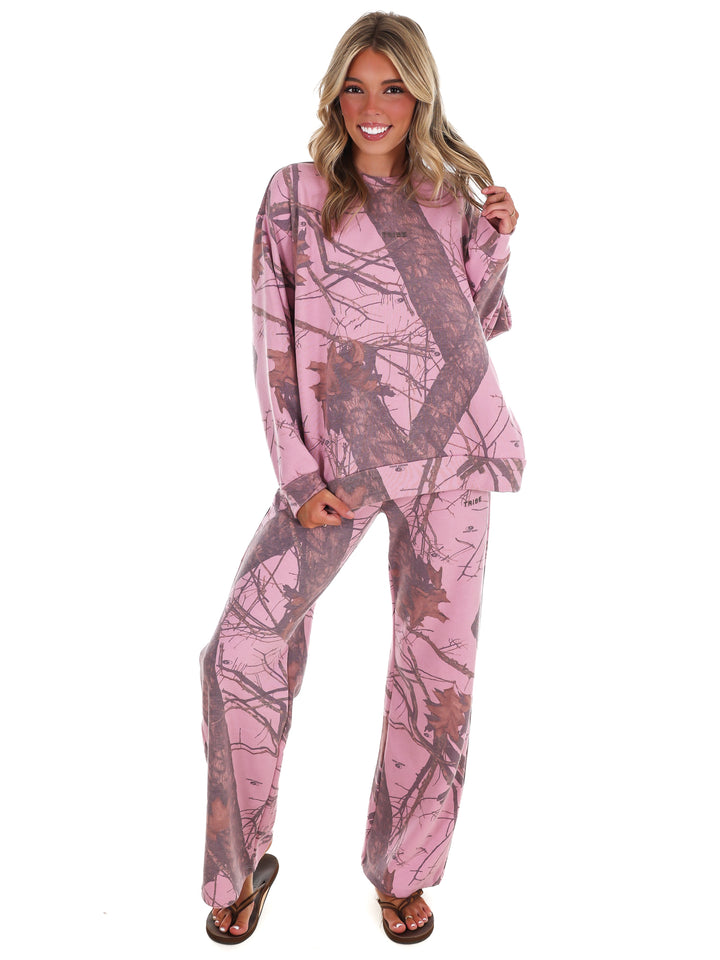 Tribe Kelley Butter Crew - Pink Break Up