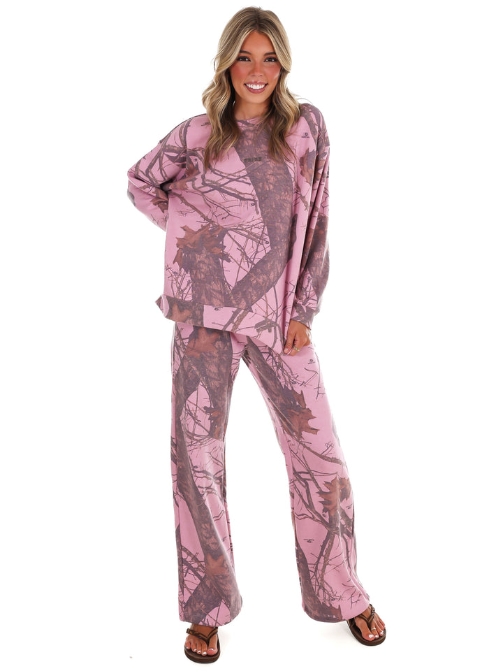 Tribe Kelley Butter Crew - Pink Break Up