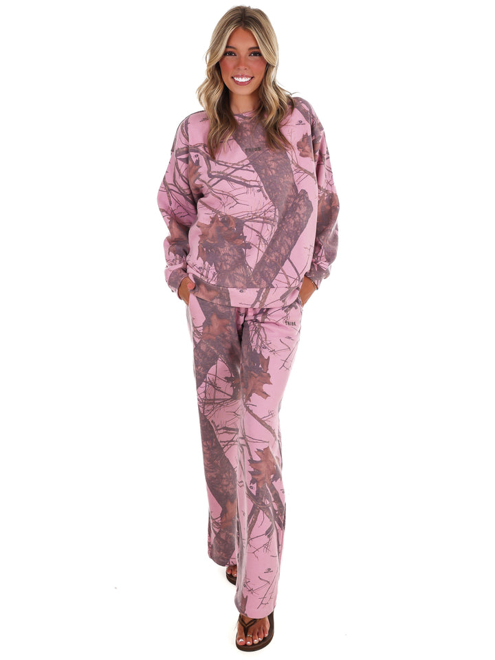 Tribe Kelley Butter Crew - Pink Break Up