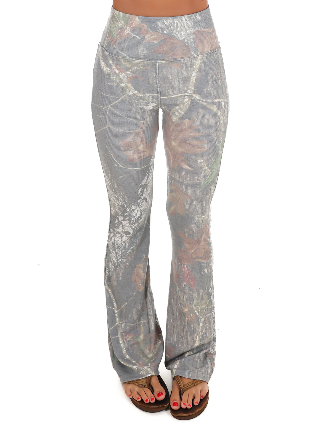 Tribe Kelley Ribbed Flare Leggings - Break Up