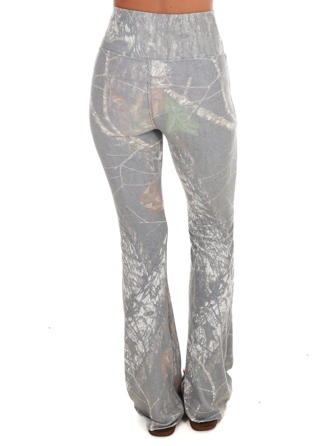 Tribe Kelley Ribbed Flare Leggings - Break Up