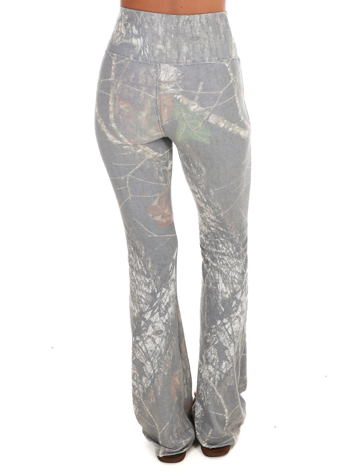 Tribe Kelley Ribbed Flare Leggings - Break Up
