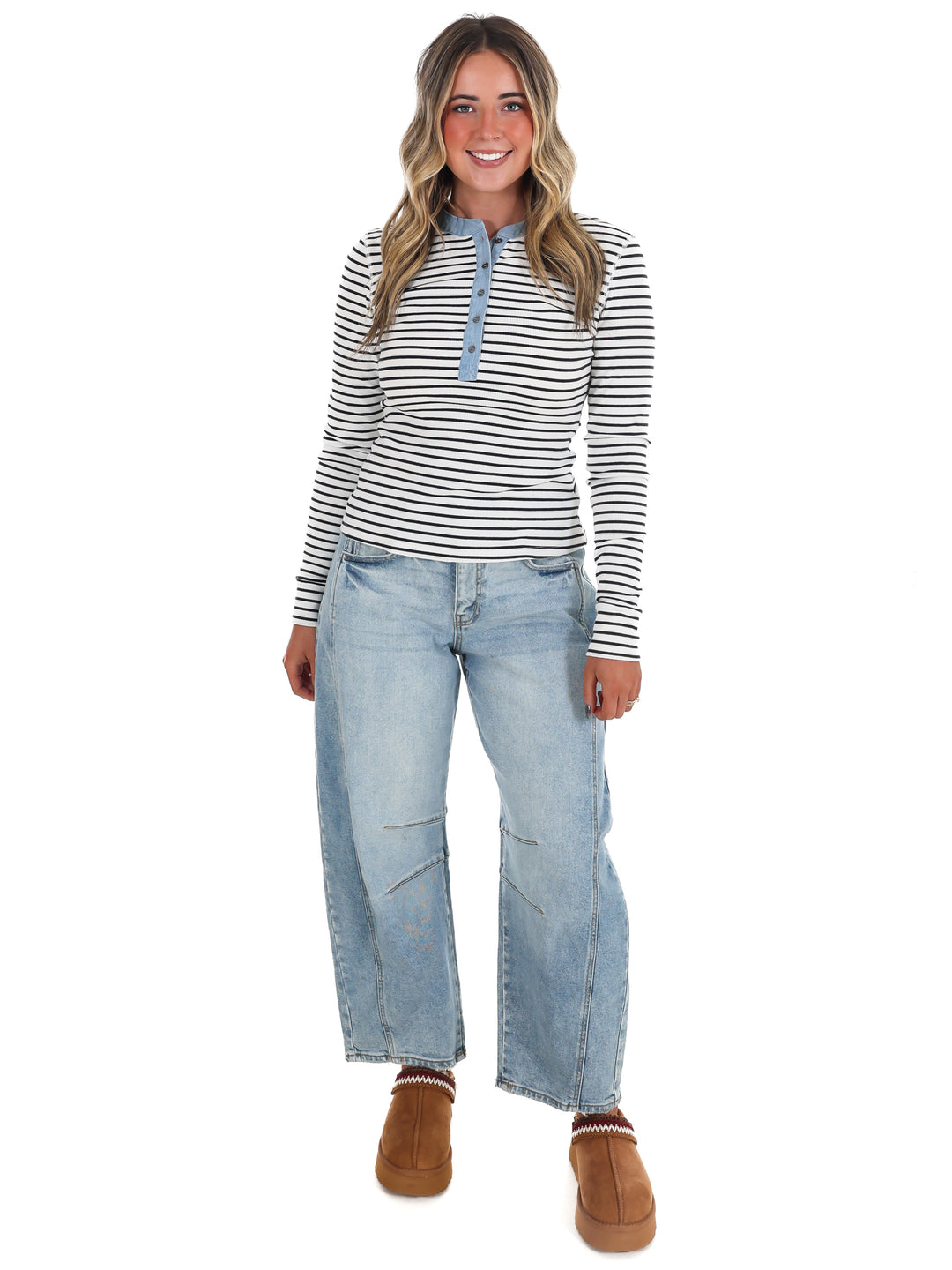 The Happy Striped Top