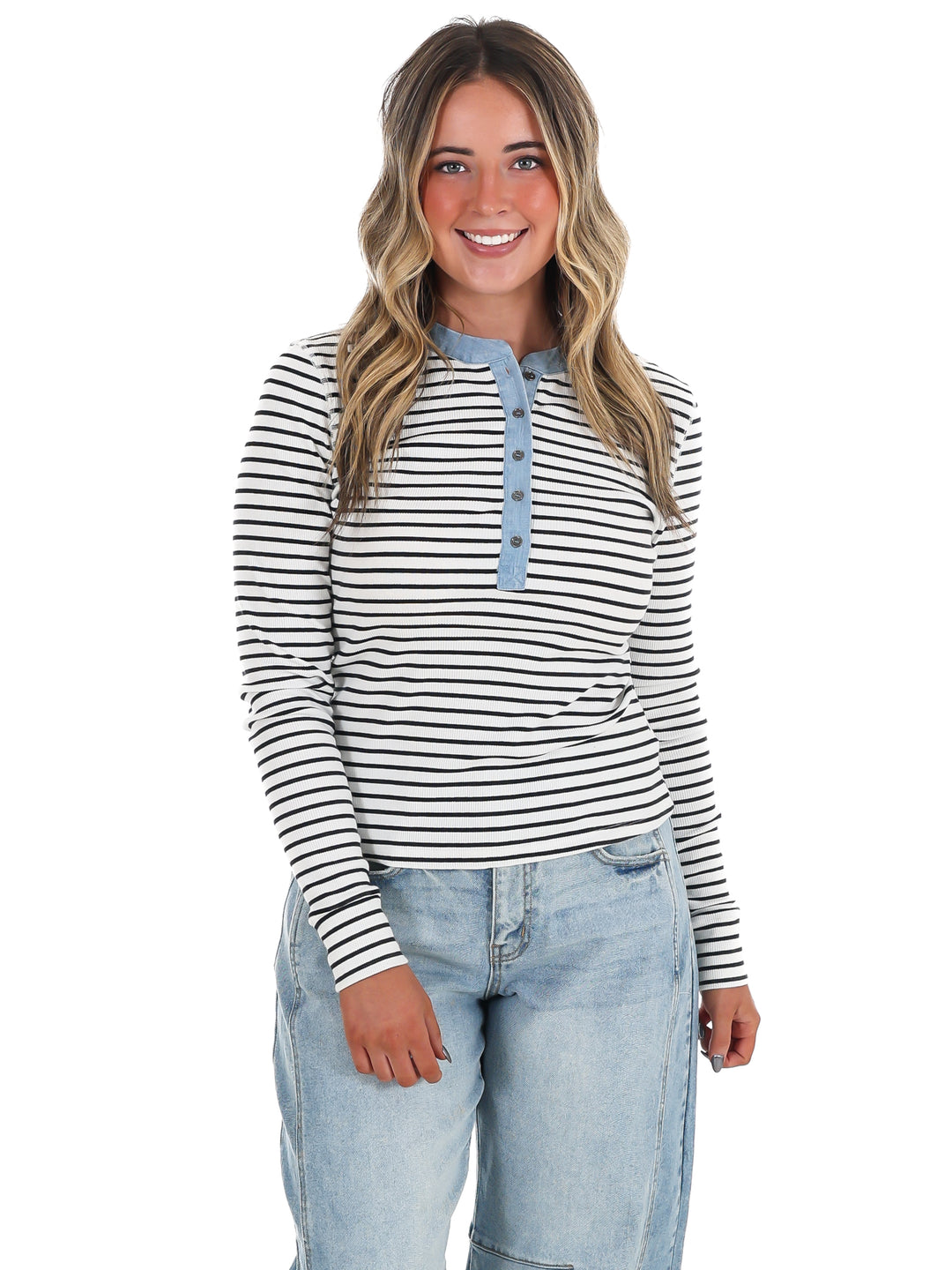 The Happy Striped Top