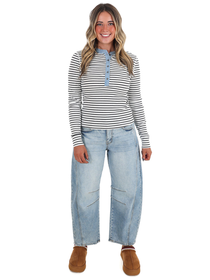 The Happy Striped Top