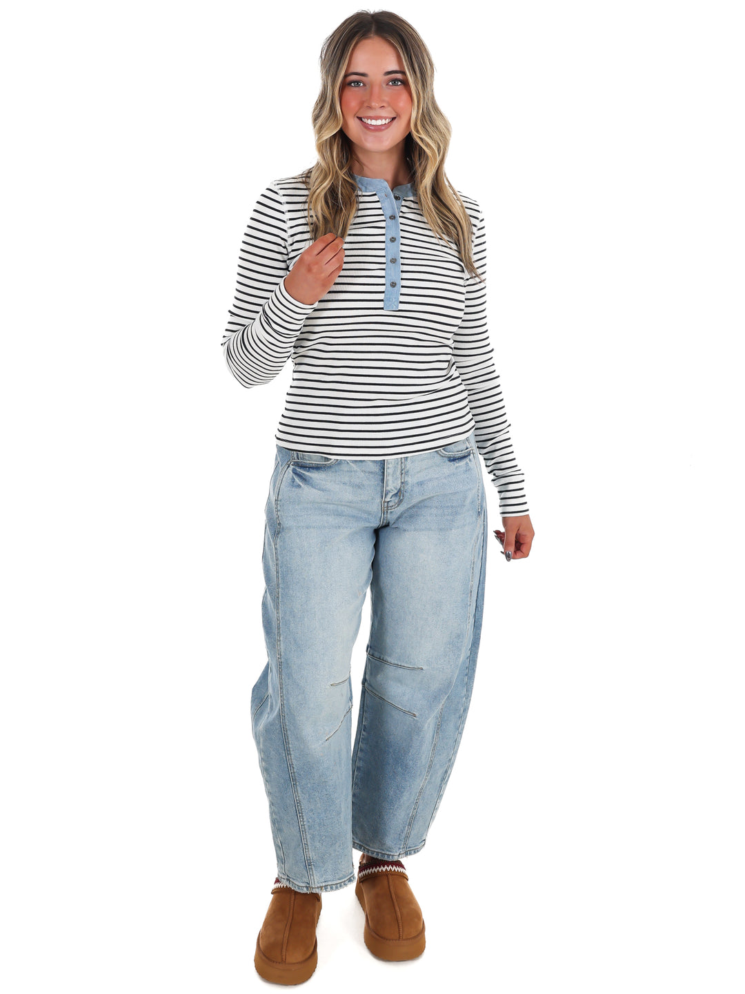 The Happy Striped Top