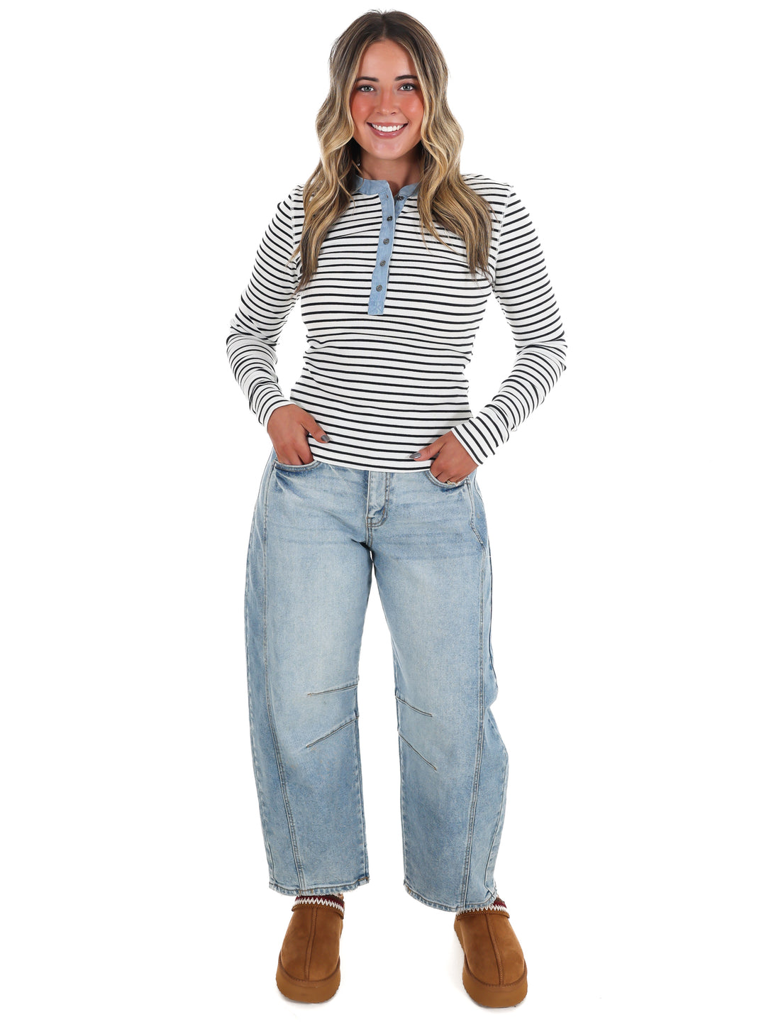 The Happy Striped Top