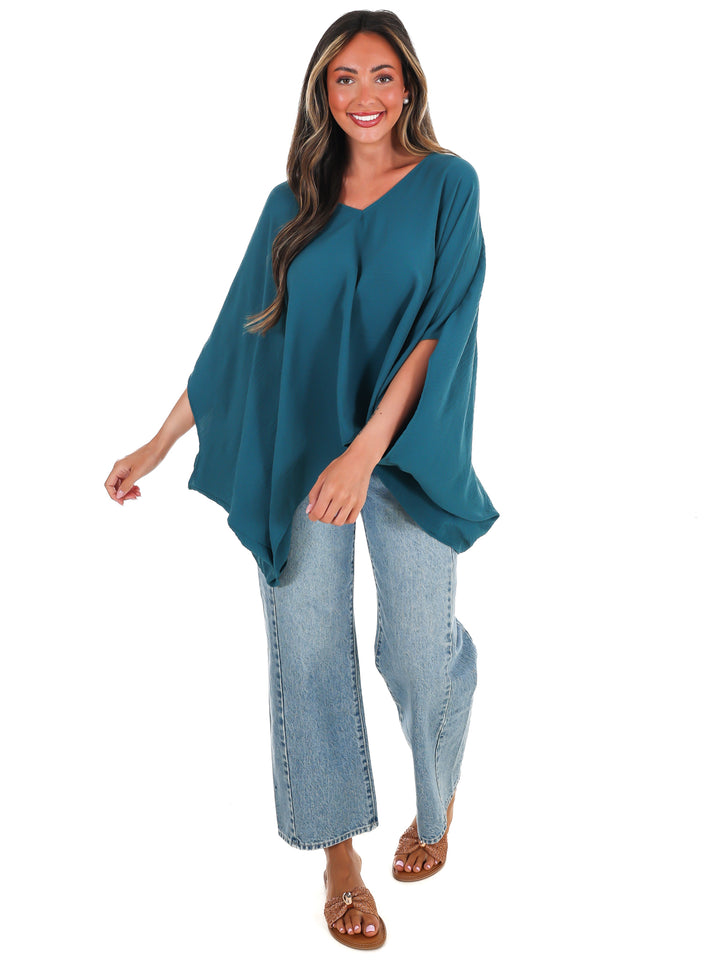 Relaxed Luxe Oversized Top