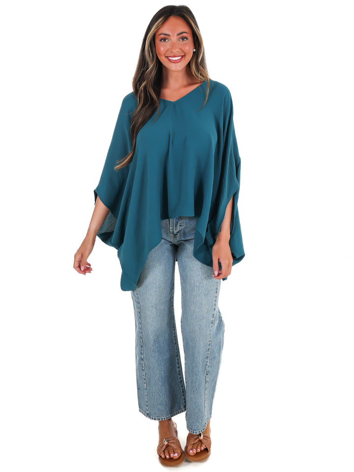 Relaxed Luxe Oversized Top