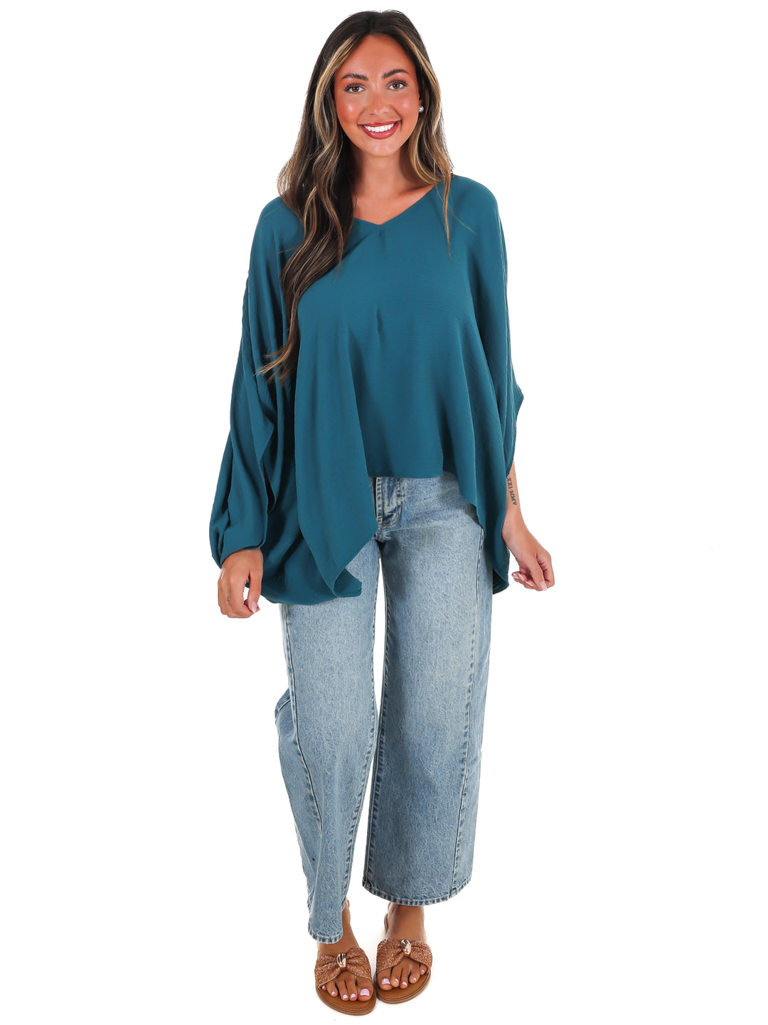 Relaxed Luxe Oversized Top