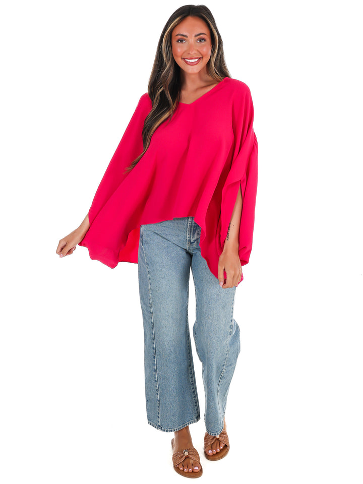 Relaxed Luxe Oversized Top