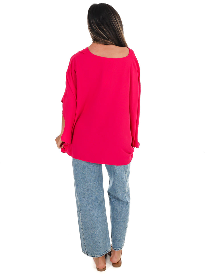 Relaxed Luxe Oversized Top