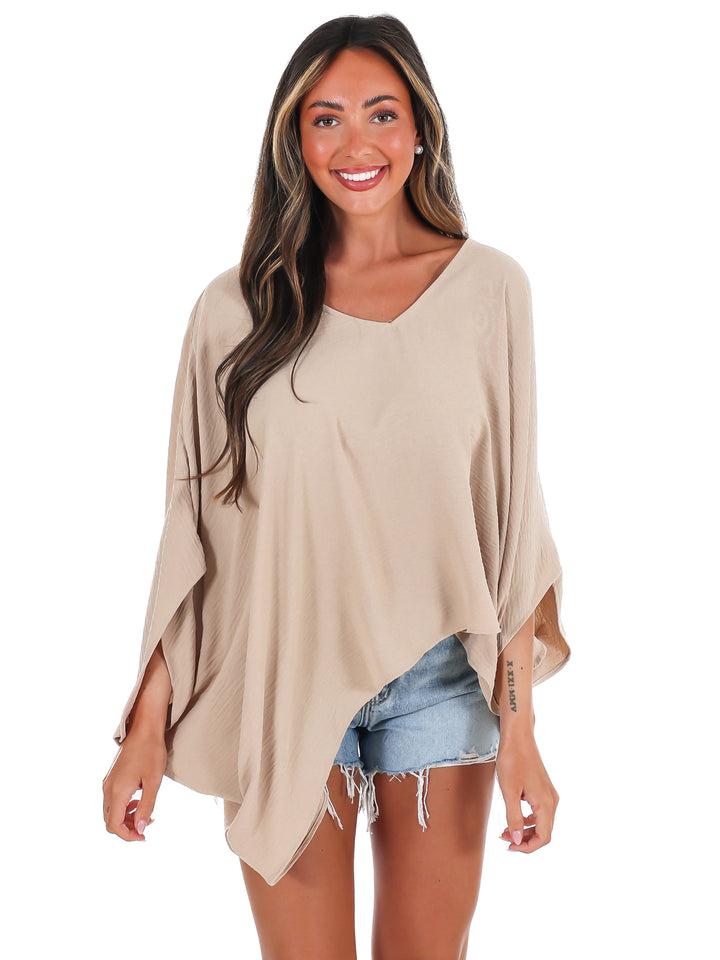 Relaxed Luxe Oversized Top