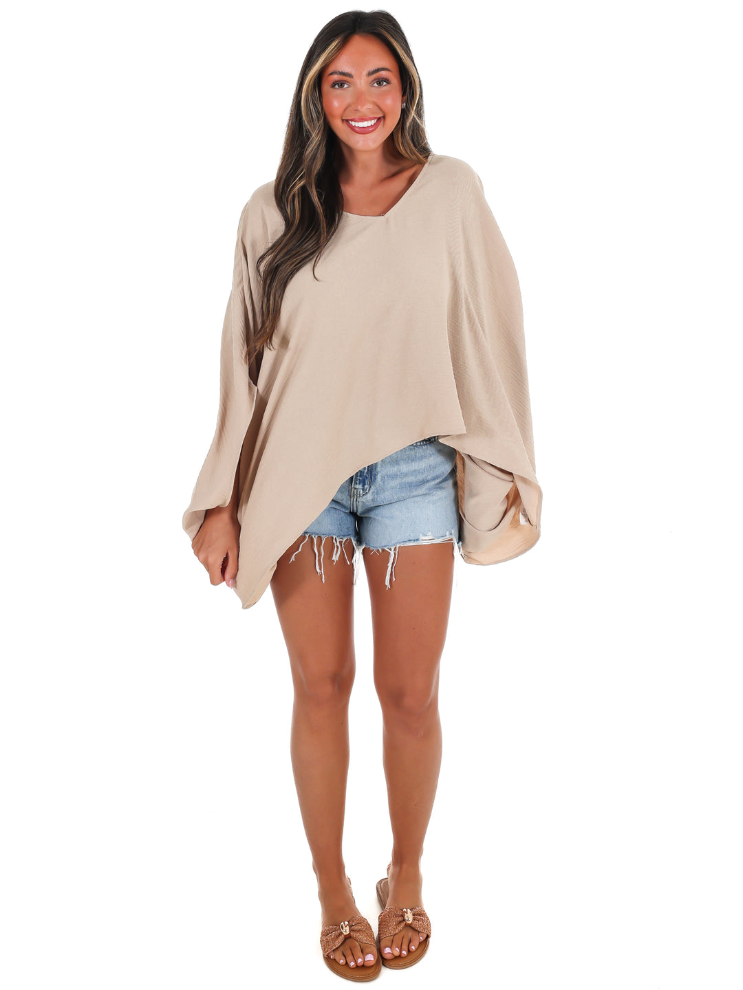 Relaxed Luxe Oversized Top