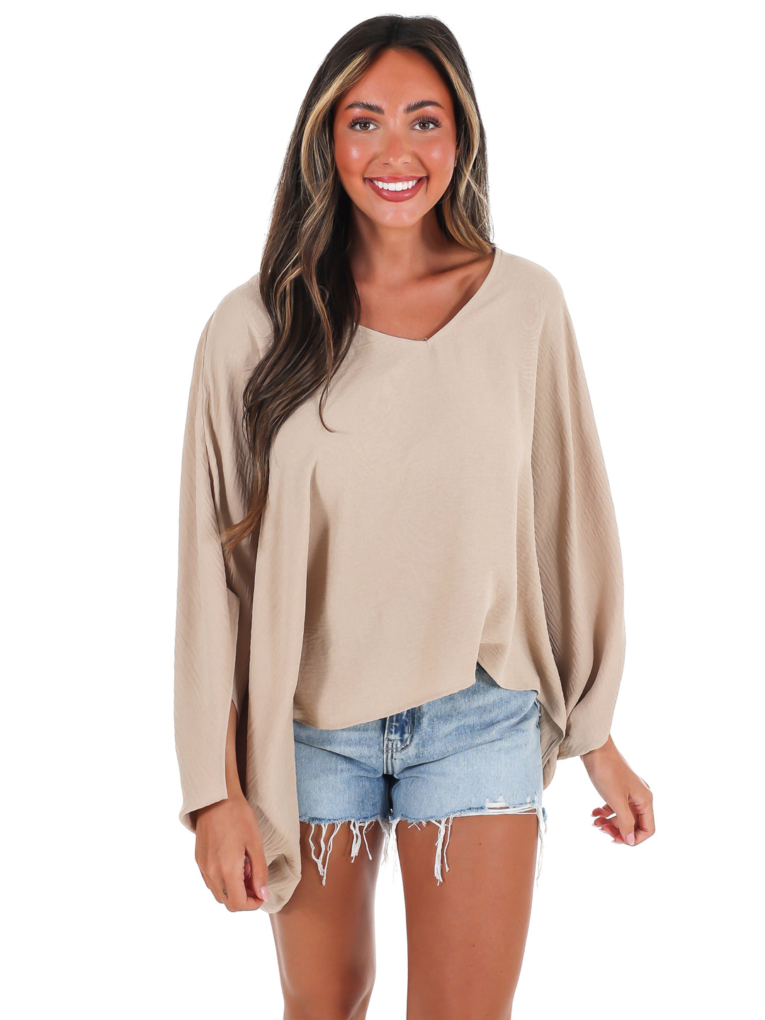 Relaxed Luxe Oversized Top
